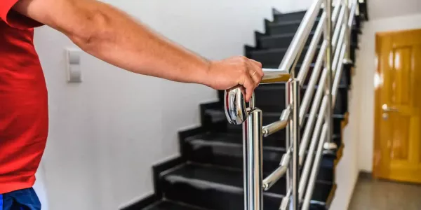 Limpieza de escaleras, extintores, barandillas, buzones